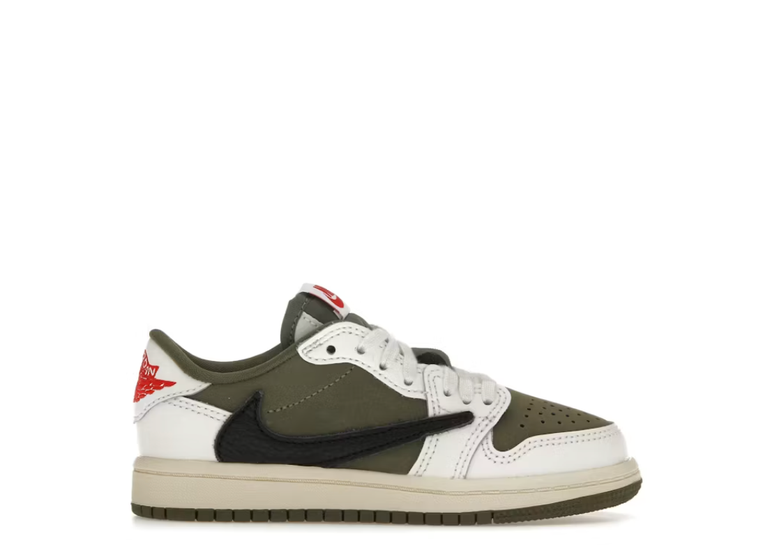 Jordan 1 Low Travis Scott Medium Olive – Not In Stores Jordan 1 Low Travis Scott Medium Olive – Not In Stores