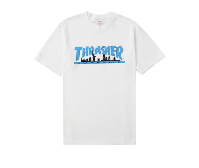 Supreme Thrasher Skyline Tee White