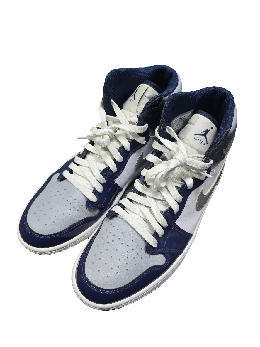 Jordan 1 Retro High Golf Patent Midnight Navy