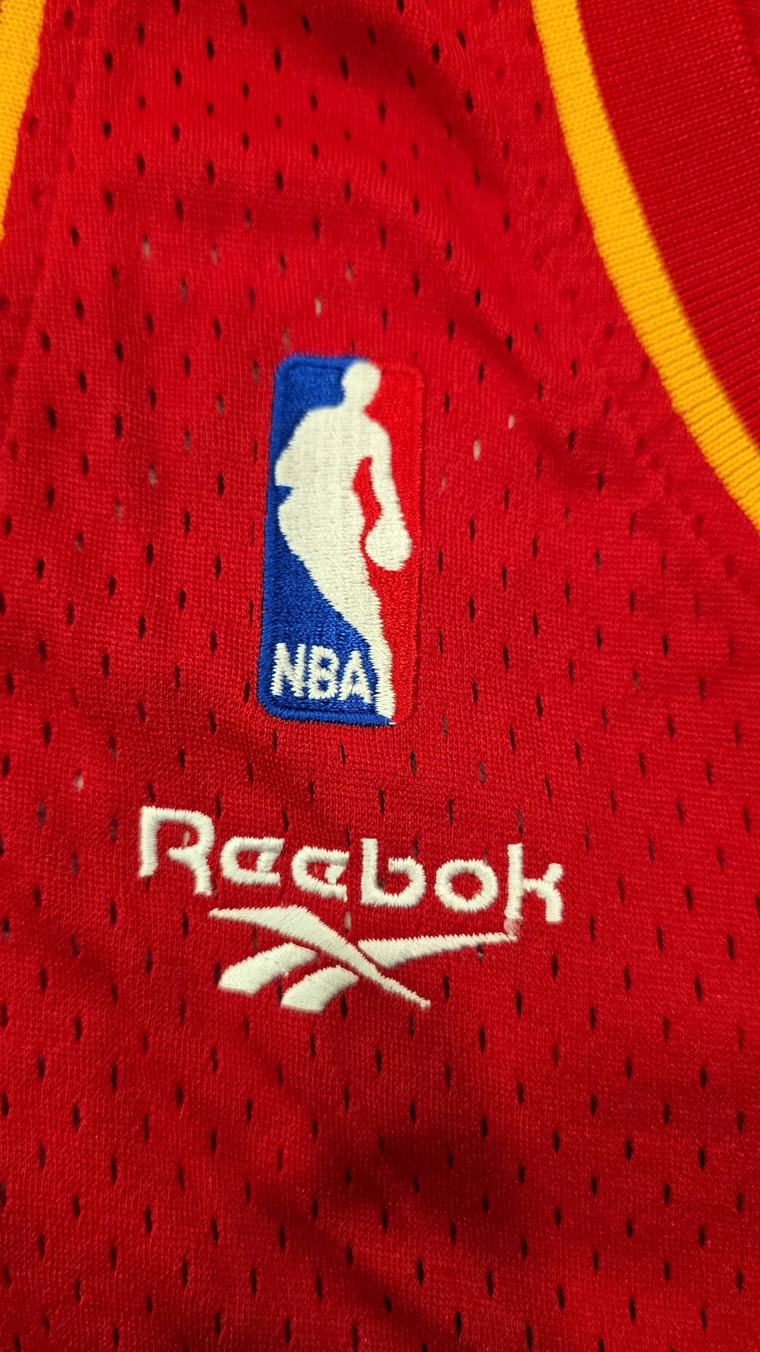 Authentic Reebok Hardwood Classics Dominique Wilkins Atlanta Hawks Jersey