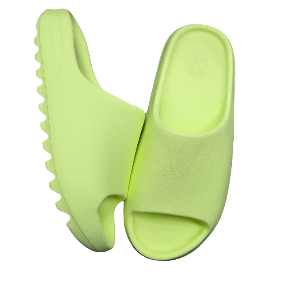 新品　 yeezy slide GROW GREEN Adidas Yeezy Slide Glow Green – Not In Stores