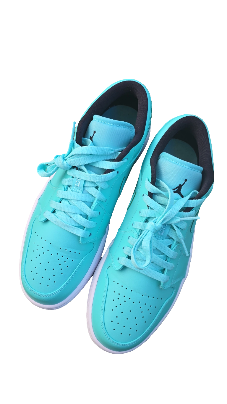 Jordan 1 Low Hyper Turquoise - No Box