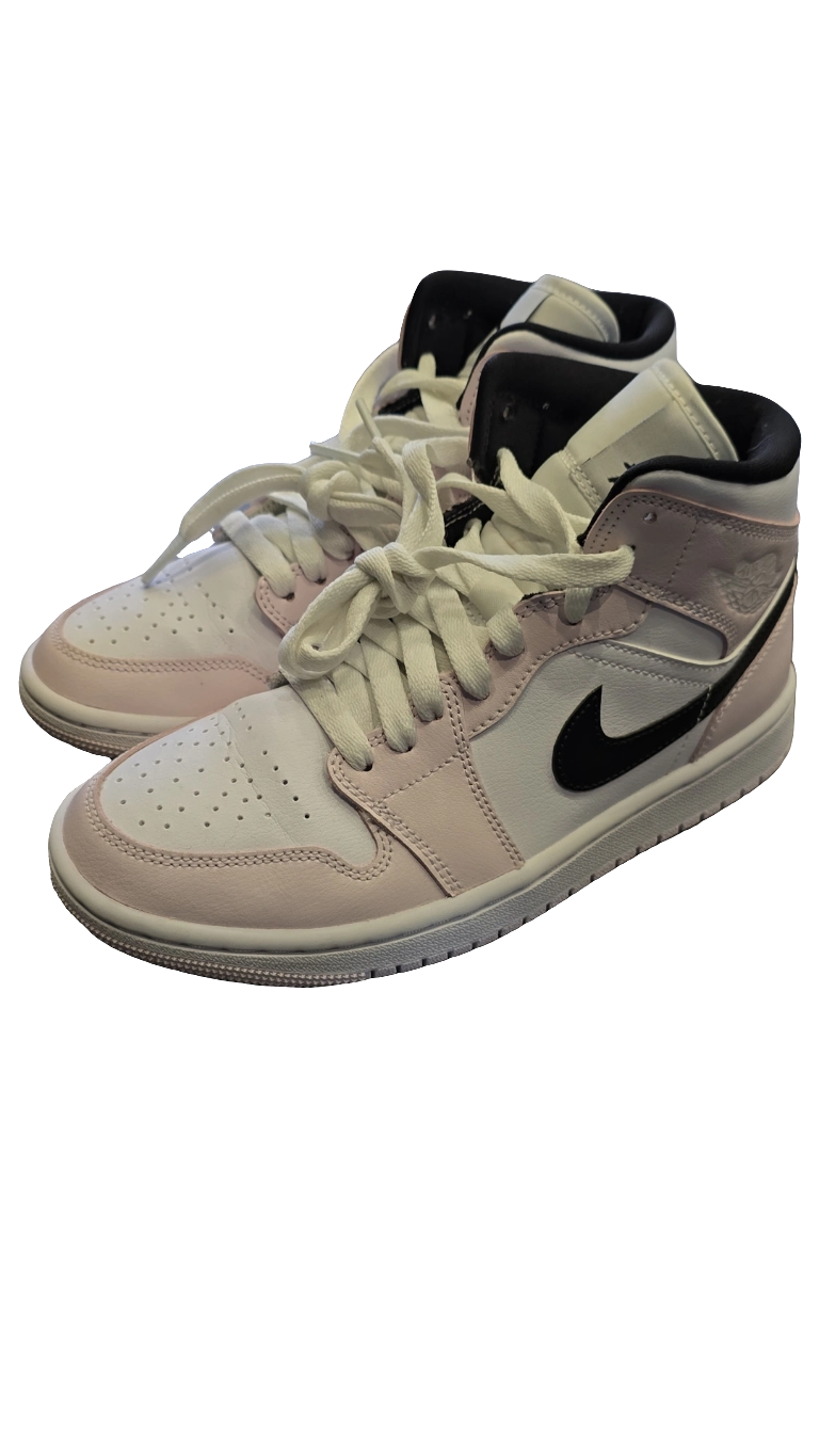 Jordan 1 Mid Barely Rose