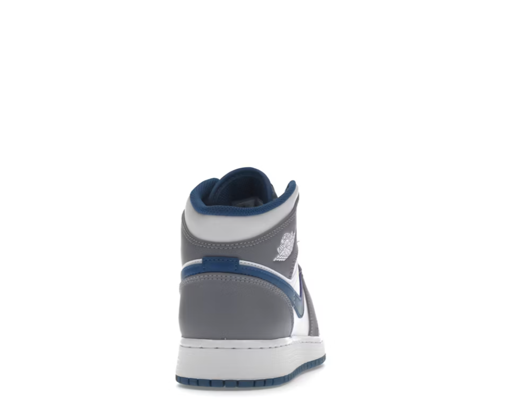 Jordan 1 Mid True Blue Cement (GS)