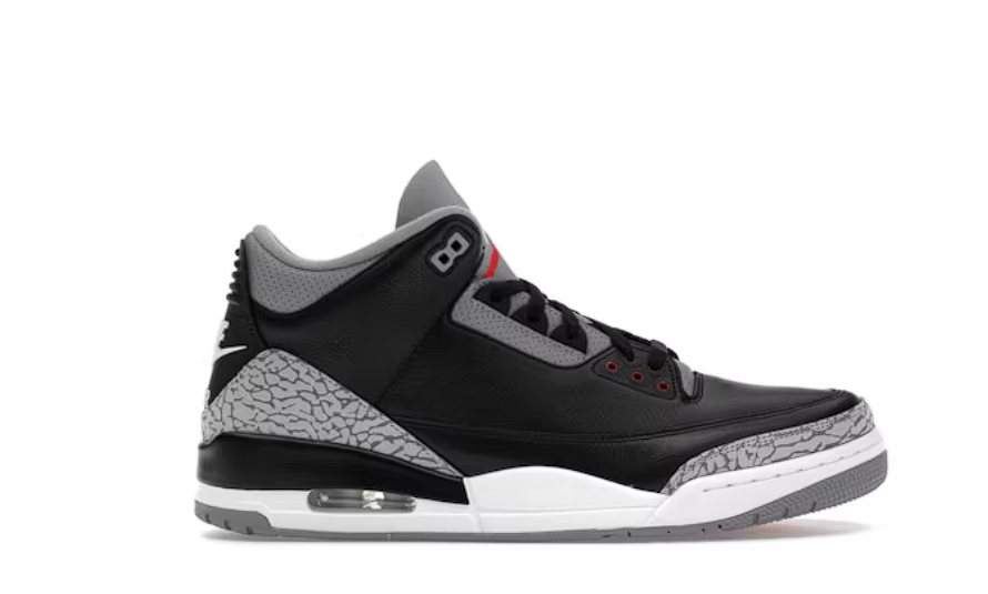 Jordan 3 Retro OG Black Cement (2024)
