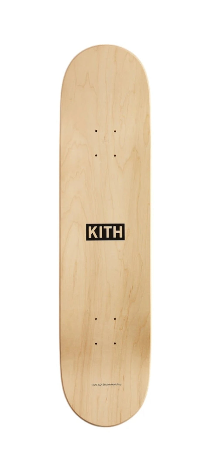 KITH X SESAME STREET OSCAR THE GROUCH SKATEBOARD DECK
