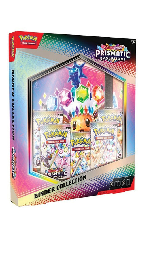 Pokemon Prismatic Evolution Binder Collection