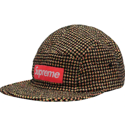 Supreme Boucle Houndstooth Camp Cat NEON