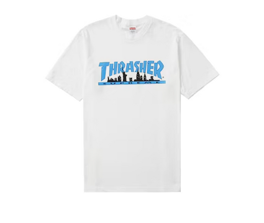 Supreme Thrasher Skyline Tee White