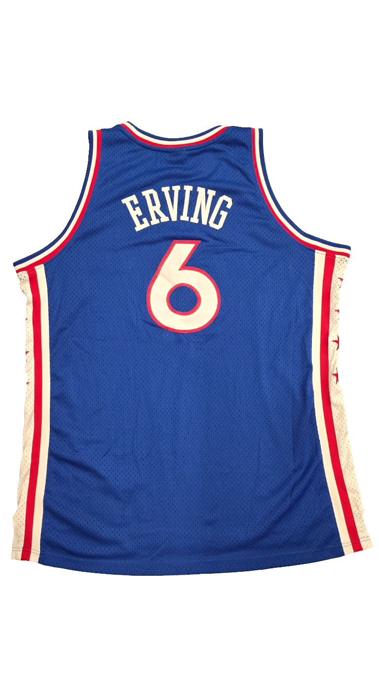 Authentic Reebok Hardwood Classic Julius Erving Philadelphia 76ers Jersey