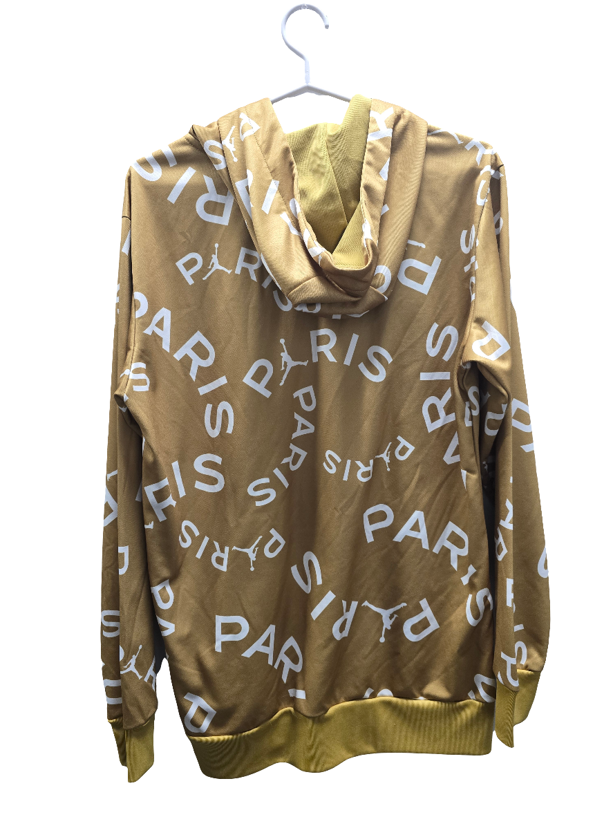 Gold Jordan Paris St. Germain Tracksuit