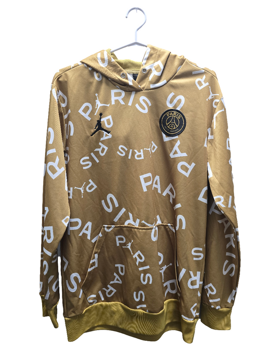 Gold Jordan Paris St. Germain Tracksuit