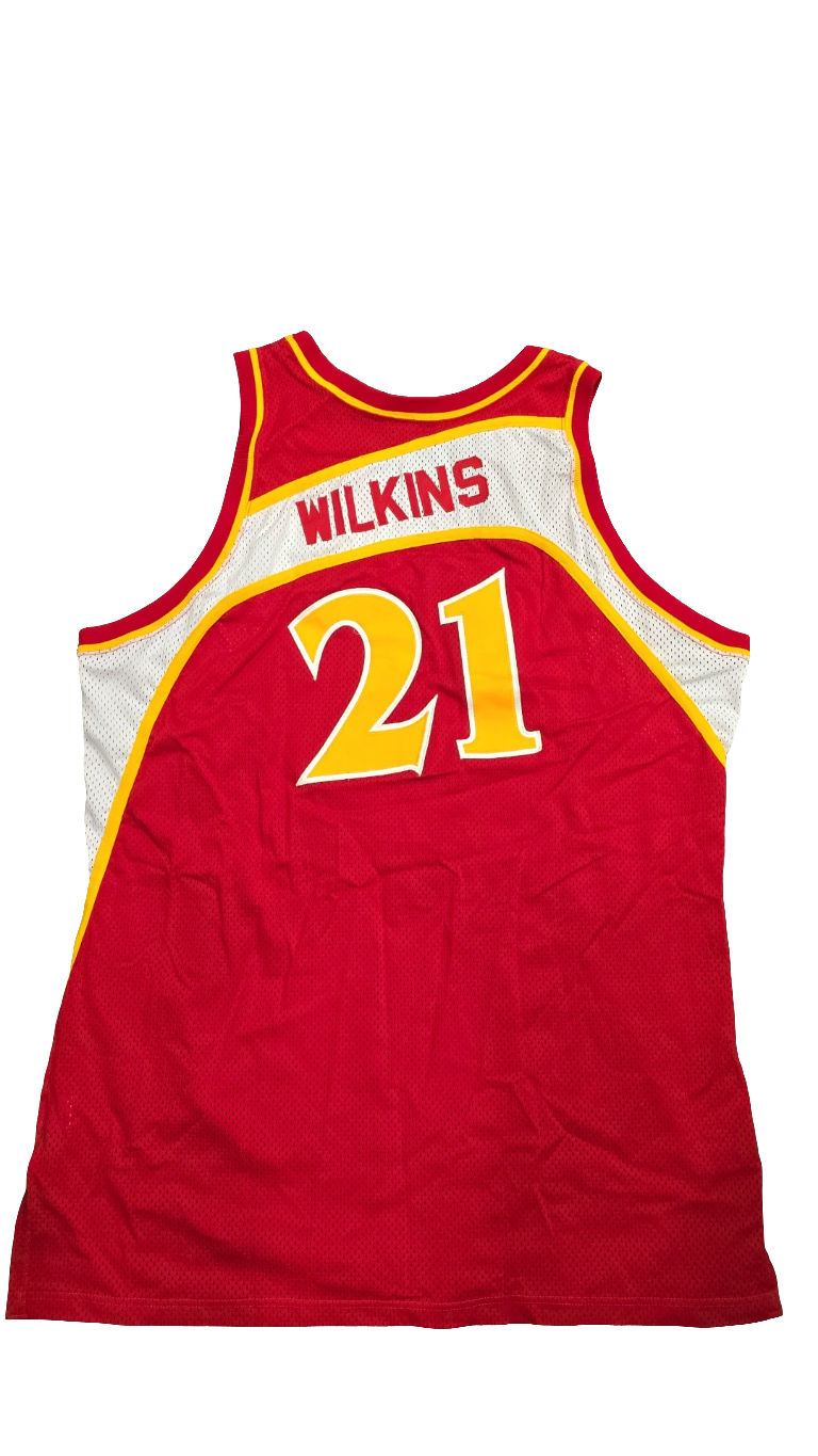 Authentic Mitchelle & Ness Dominique Wilkins Atlanta Hawks Jersey