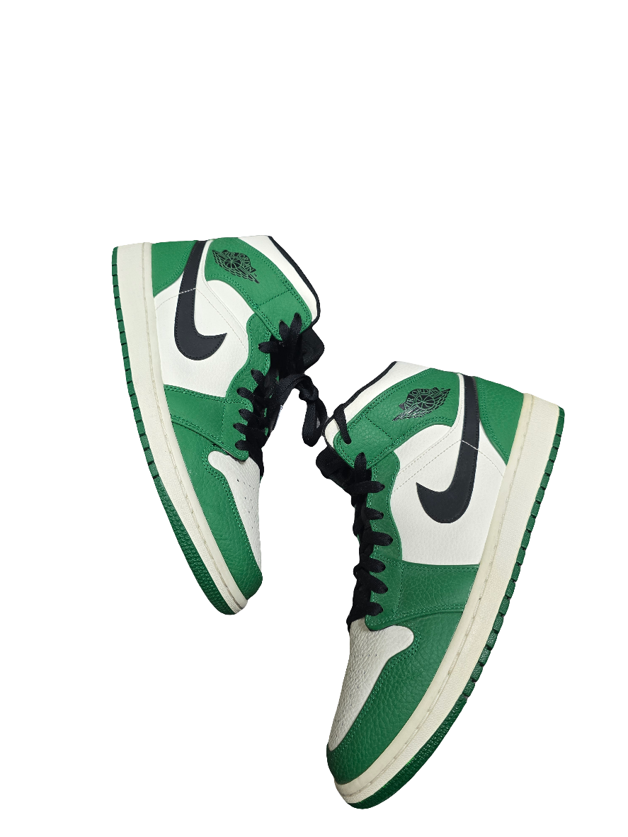 Jordan 1 Mid Pine Green
