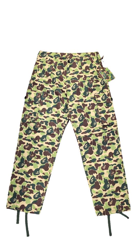 BAPE x OVO ABC Camo 6 Pocket Pants Green