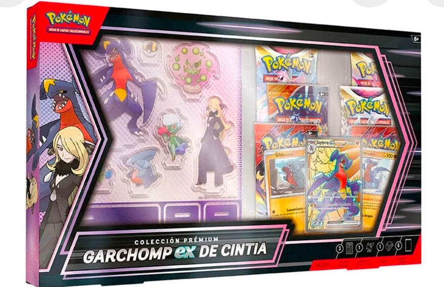 Pokémon Scarlet & Violet Cynthia's Garchomp ex Premium Collection