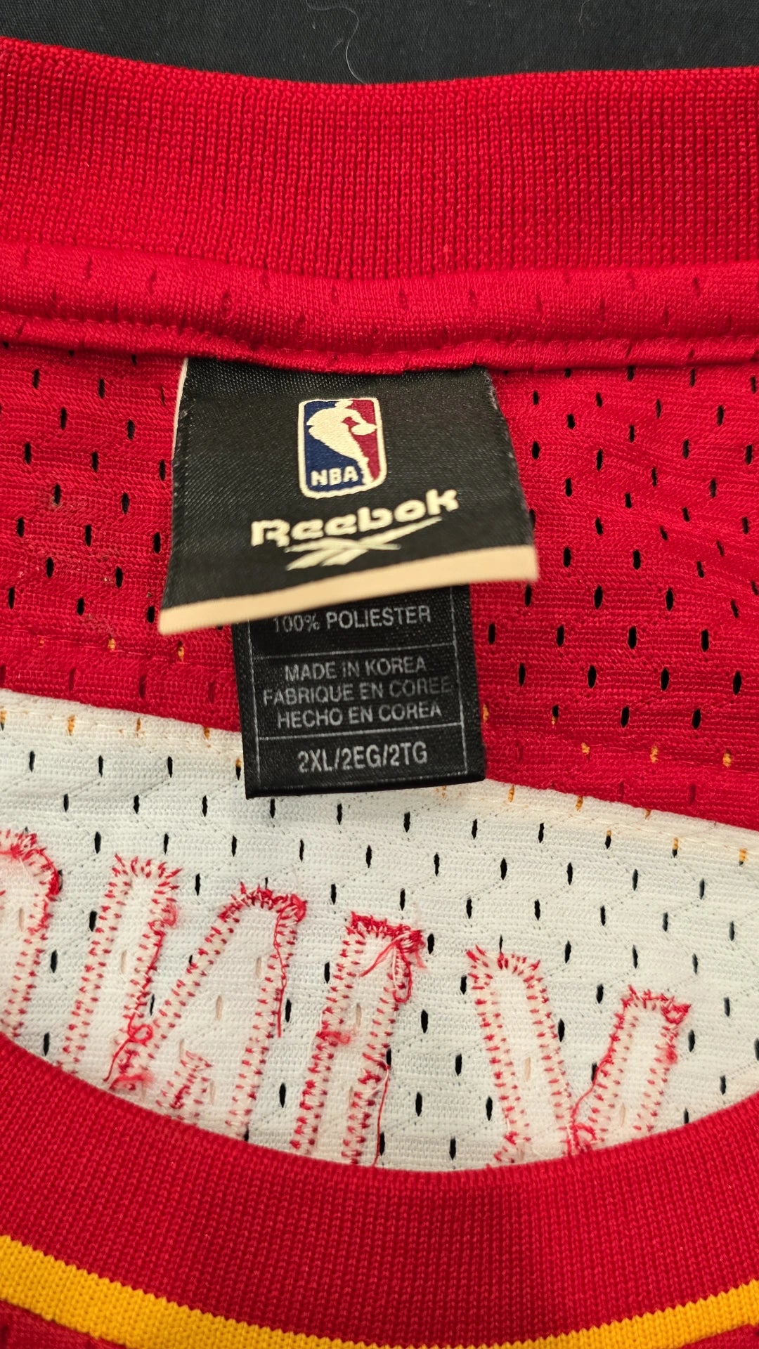 Authentic Reebok Hardwood Classics Dominique Wilkins Atlanta Hawks Jersey