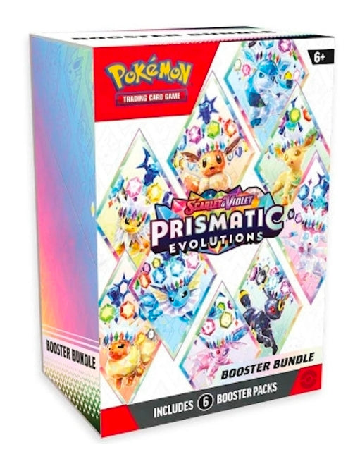 Pokémon Scarlet & Violet Prismatic Evolutions Booster Bundle